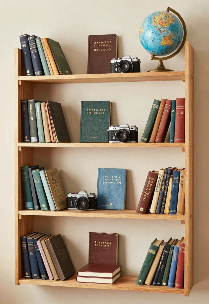 12 Travel Wall Decor Ideas to Display Memories 51 12 Travel Wall Decor Ideas to Display Memories 11. Travel Journal Display 0