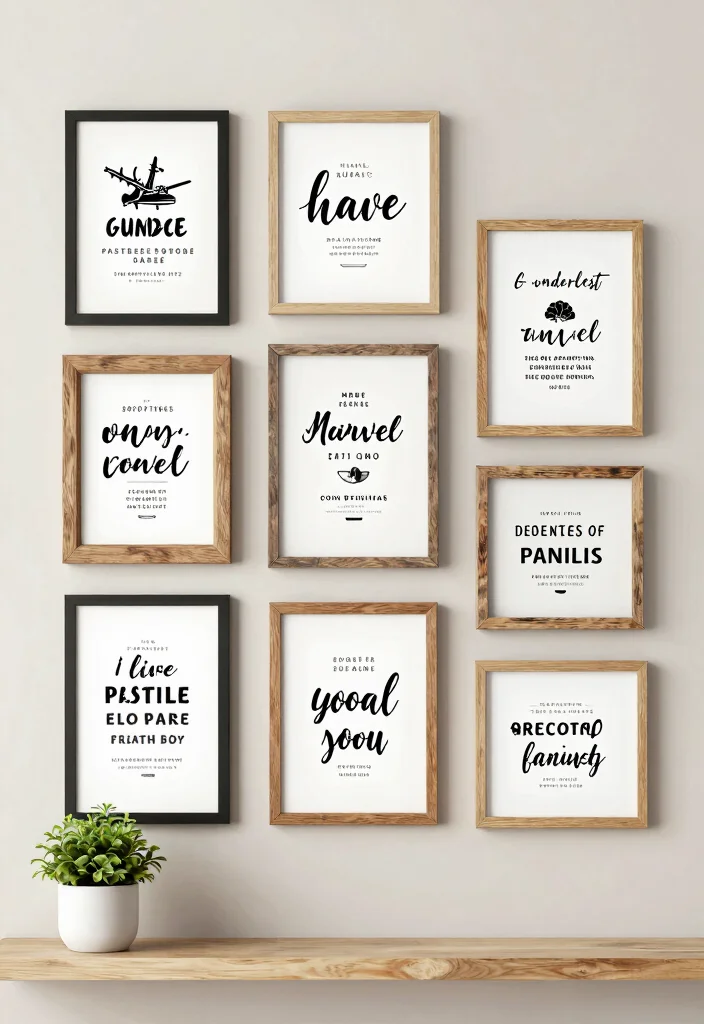 12 Travel Wall Decor Ideas to Display Memories 49 12 Travel Wall Decor Ideas to Display Memories 9. Travel Quote Art 0