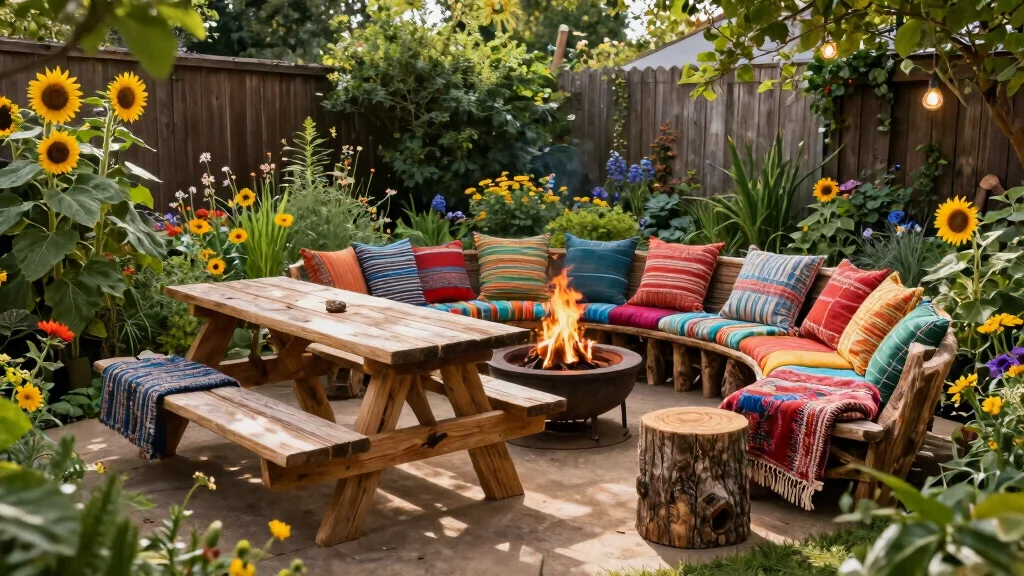 14 Backyard Seating Ideas for Comfortable Outdoor Entertaining