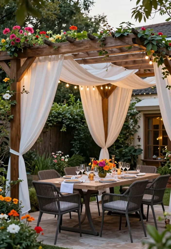 14 Backyard Shade Ideas to Stay Cool and Comfortable 3. Stylish Pergolas 0