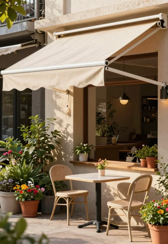14 Backyard Shade Ideas to Stay Cool and Comfortable 4. Retractable Awnings 0