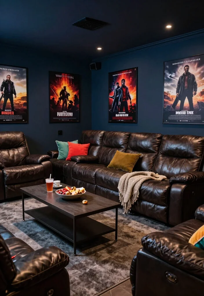 14 Basement Media Room Ideas for Movies and Gaming 1 14 Basement Media Room Ideas for Movies and Gaming 1. Opulent Reclining Seating 0