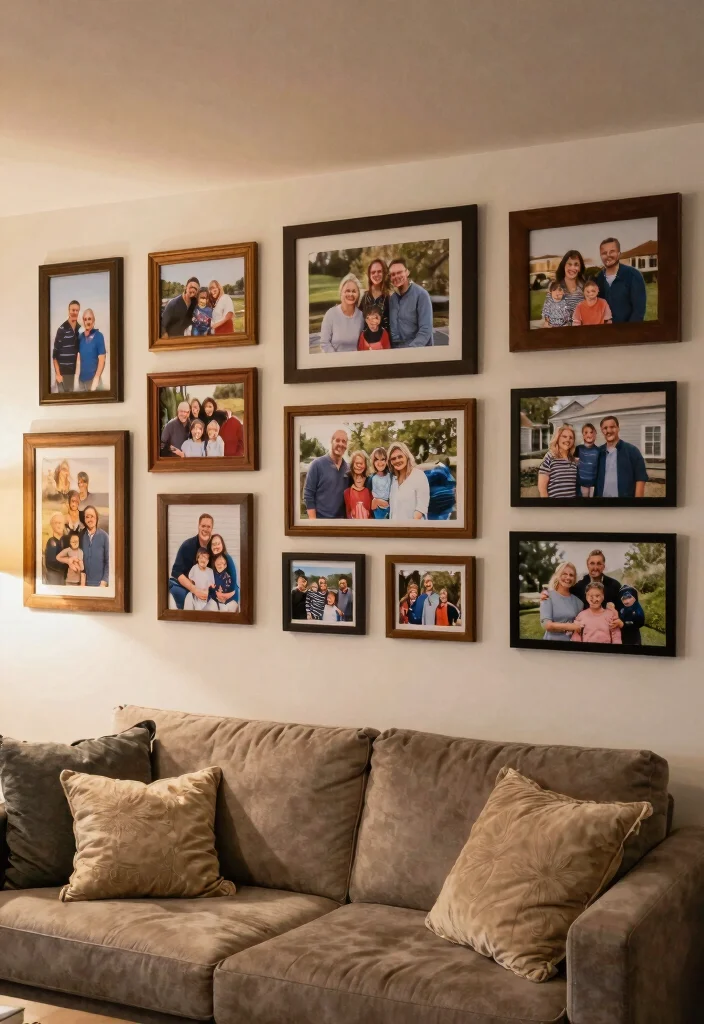 14 Basement Media Room Ideas for Movies and Gaming 63 14 Basement Media Room Ideas for Movies and Gaming 13. Personal Touch with Family Memories 0