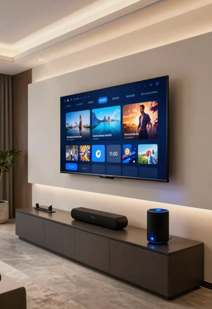 14 Basement Media Room Ideas for Movies and Gaming 49 14 Basement Media Room Ideas for Movies and Gaming 9. Smart Home Integration 0
