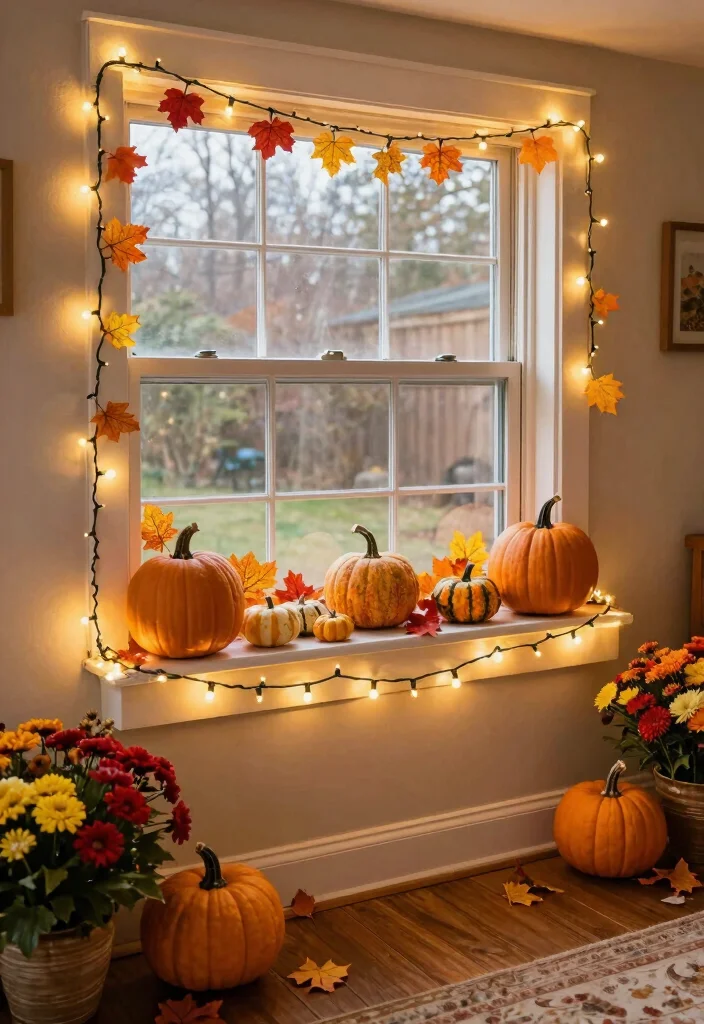 14 Basement Window Well Ideas That Bring in Light and Style 10. Seasonal Decor 0