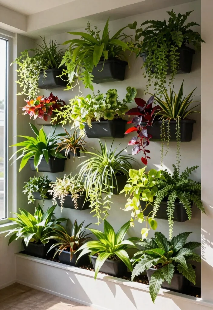 14 Basement Window Well Ideas That Bring in Light and Style 12. Plant Walls 0