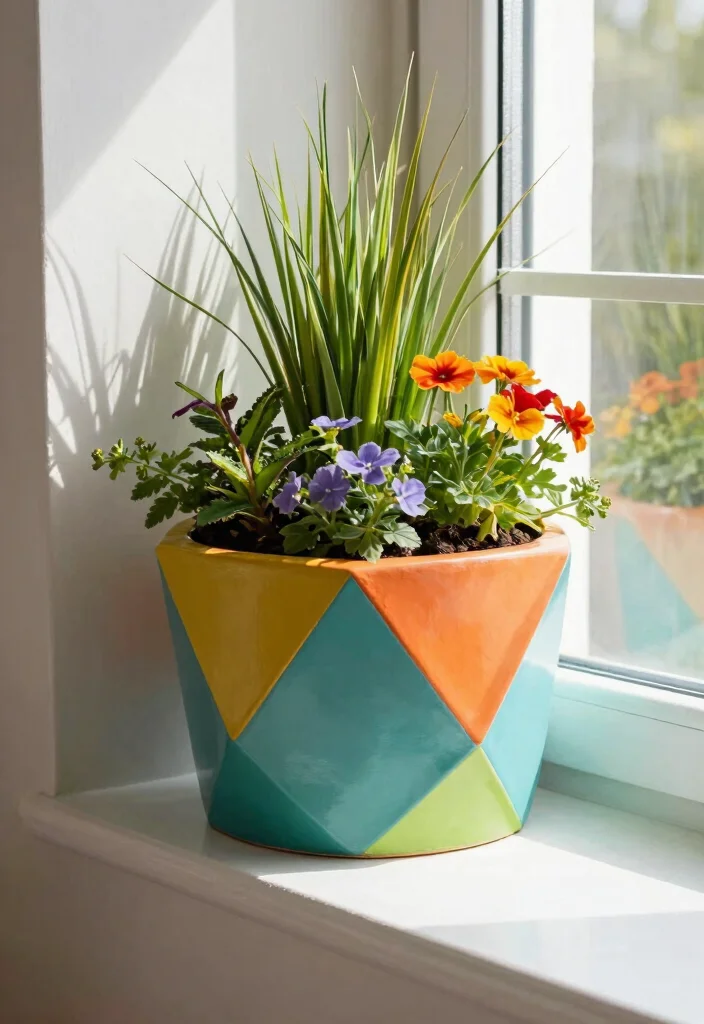 14 Basement Window Well Ideas That Bring in Light and Style 8. Custom Planters 0