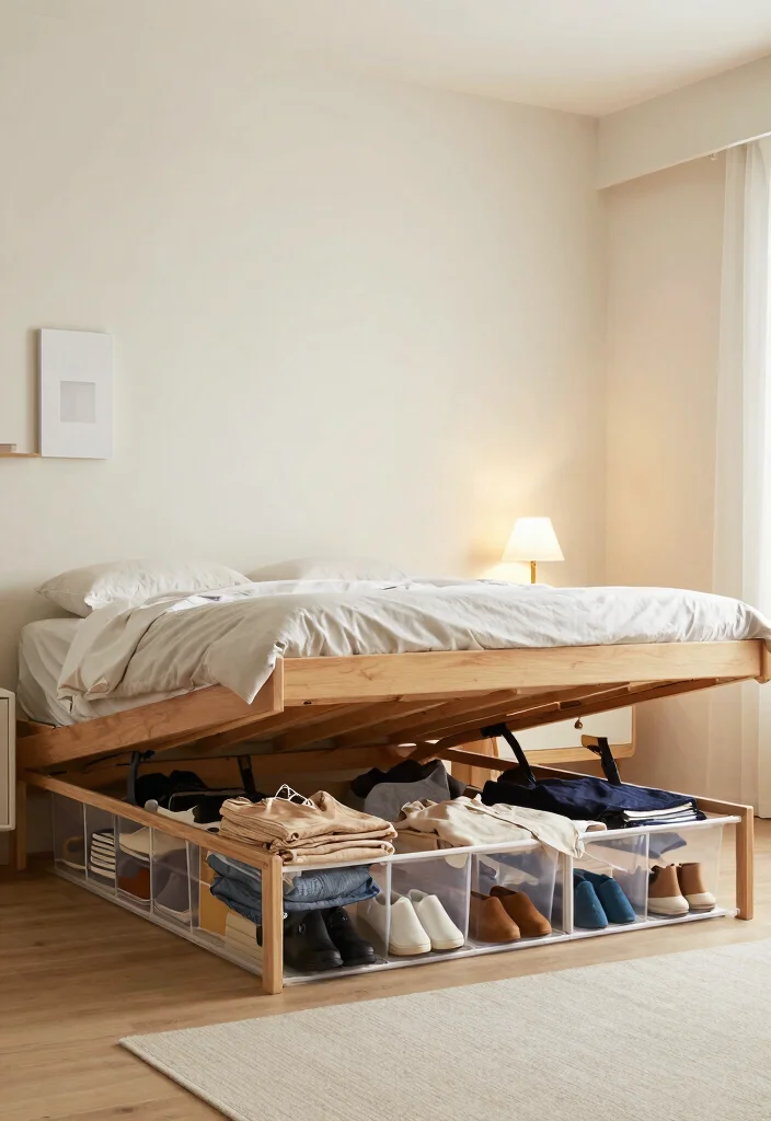 14 Bedroom Organization Ideas for Calm Functional Spaces 1. Under Bed Storage Solutions 0
