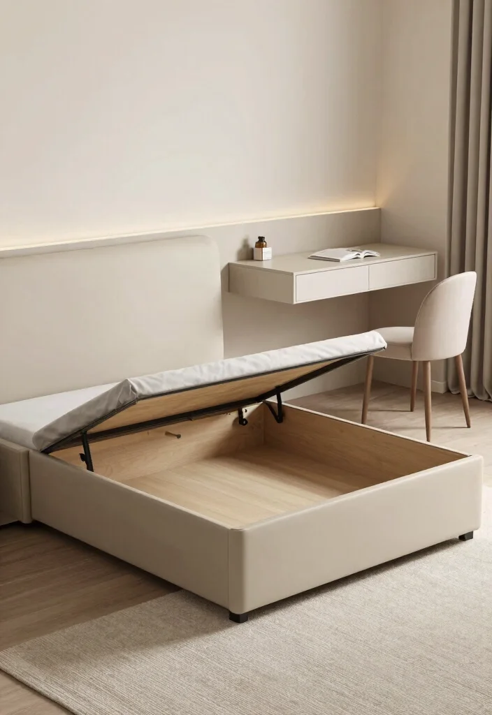 14 Bedroom Organization Ideas for Calm Functional Spaces 3. Multi Functional Furniture 0