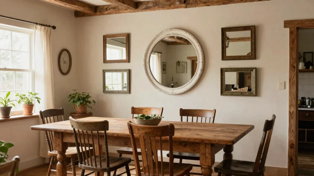14 Dining Room Mirror Wall Decor Ideas for Depth
