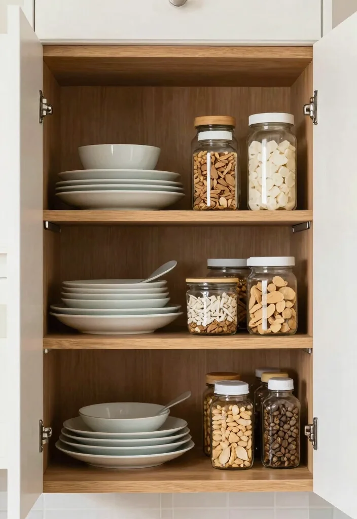 14 Kitchen Cabinet Organization Ideas for Daily Cooking 52 14 Kitchen Cabinet Organization Ideas for Daily Cooking 12. Arrange Items by Frequency of Use 0