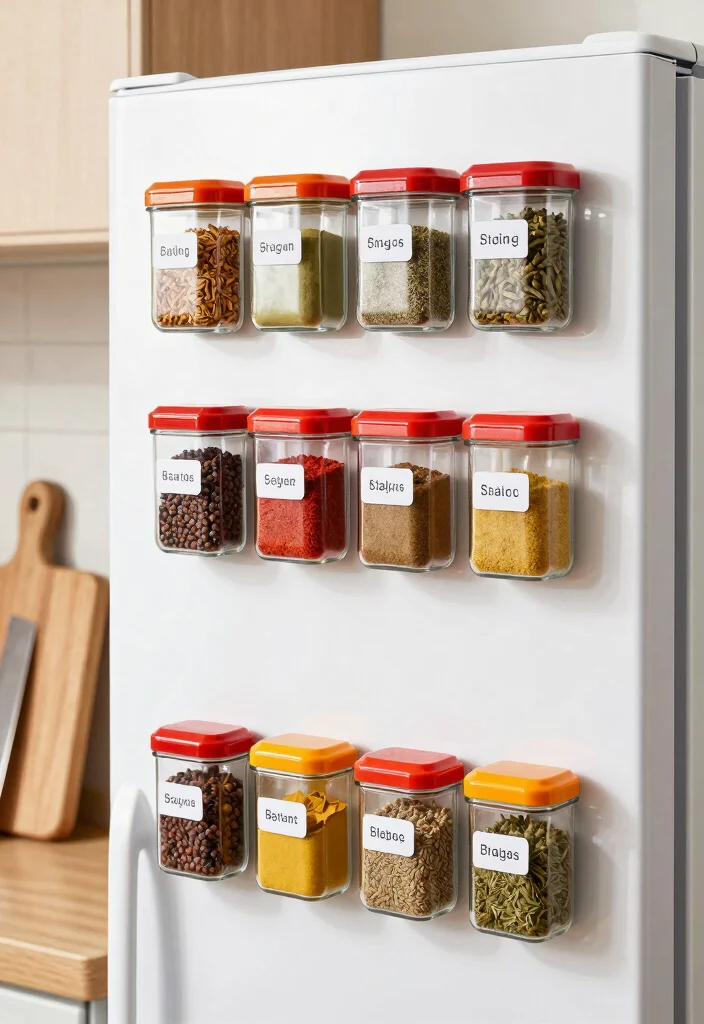 14 Kitchen Cabinet Organization Ideas for Daily Cooking 2 14 Kitchen Cabinet Organization Ideas for Daily Cooking 2. Magnetic Spice Racks 0