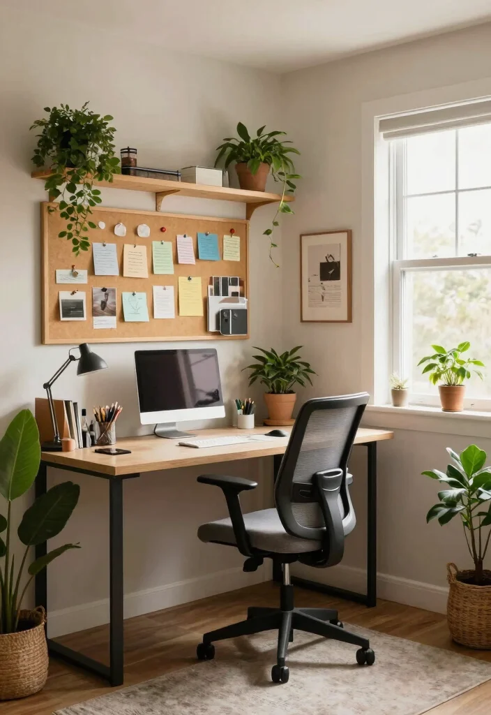 14 L Shaped Basement Layout Ideas for Better Flow 13 14 L Shaped Basement Layout Ideas for Better Flow 3. Chic Home Office Corner 0