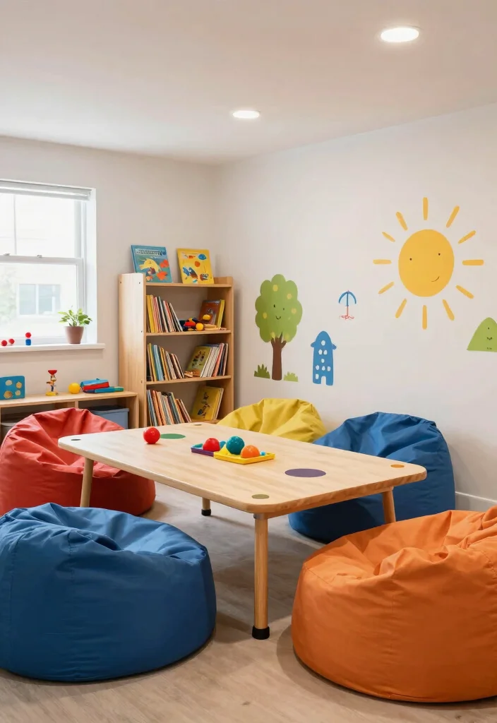 14 L Shaped Basement Layout Ideas for Better Flow 27 14 L Shaped Basement Layout Ideas for Better Flow 7. Playful Kids Zone 0