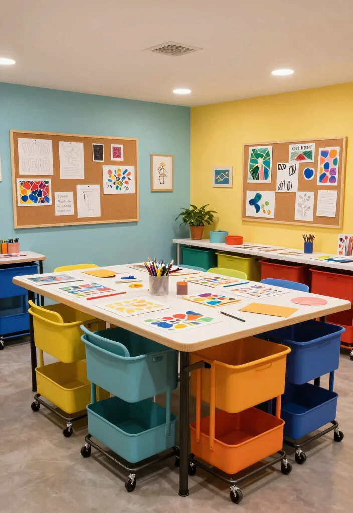 14 L Shaped Basement Layout Ideas for Better Flow 28 14 L Shaped Basement Layout Ideas for Better Flow 8. Flexible Craft Area 0