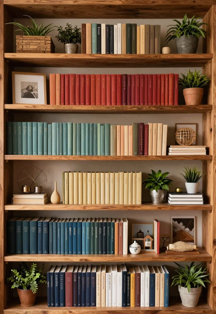 14 Small Space Organization Ideas for Clutter Free Living 11. Color Coordinate for Visual Harmony 0