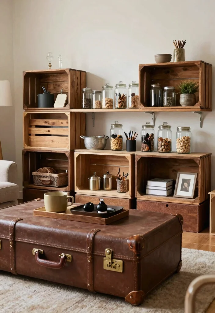14 Small Space Organization Ideas for Clutter Free Living 9. Repurpose Everyday Items for Storage 0