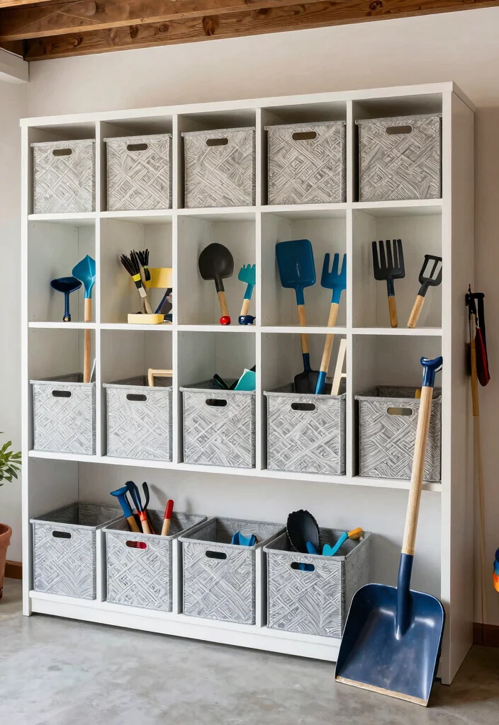 14 Tool Organization Ideas for Garages and Workshops 64 14 Tool Organization Ideas for Garages and Workshops 14. Seasonal Tool Storage 0