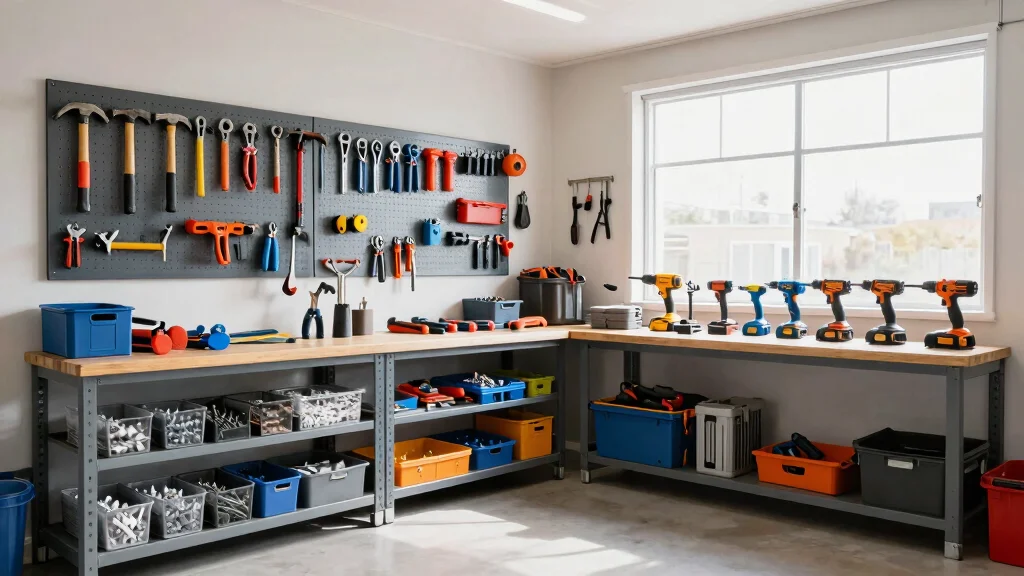 14 Tool Organization Ideas for Garages and Workshops