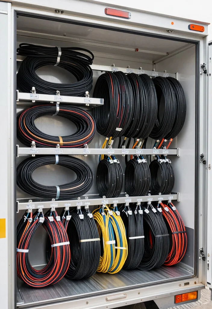 14 Tool Trailer Organization Ideas for Mobile Work 11. Cord Management Solutions 0