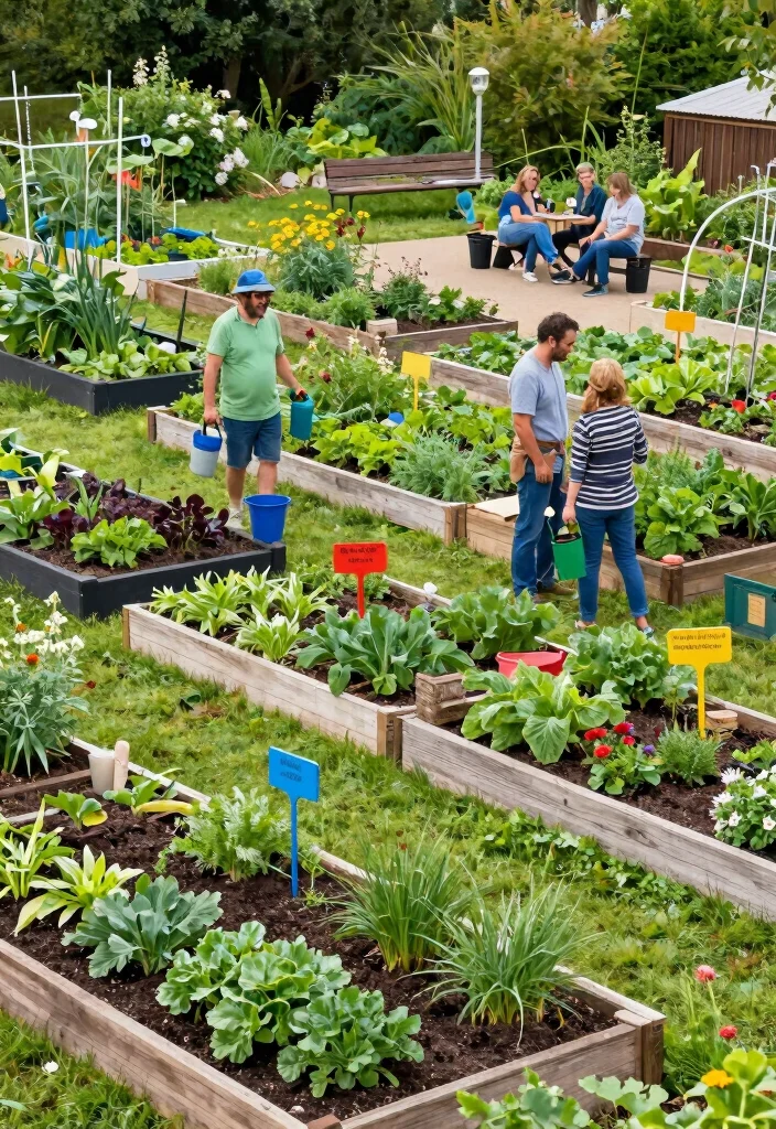 14 Unique Backyard Ideas That Stand Out and Feel Personal 13. Community Garden Space 0