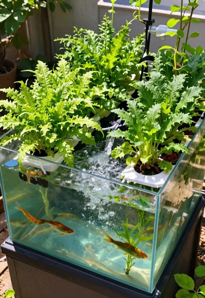 14 Unique Backyard Ideas That Stand Out and Feel Personal 14. Aquaponics Garden System 0
