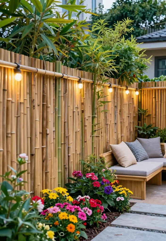 16 Backyard Privacy Ideas to Block Views and Feel Secluded 28 16 Backyard Privacy Ideas to Block Views and Feel Secluded 8. Instant Privacy with Bamboo Fencing 0