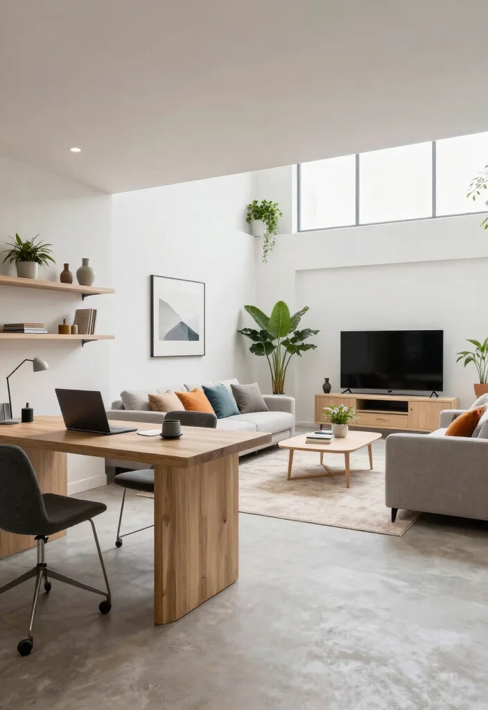 16 Open Basement Ideas That Feel Bright and Spacious 2. Open Layout Concept 0