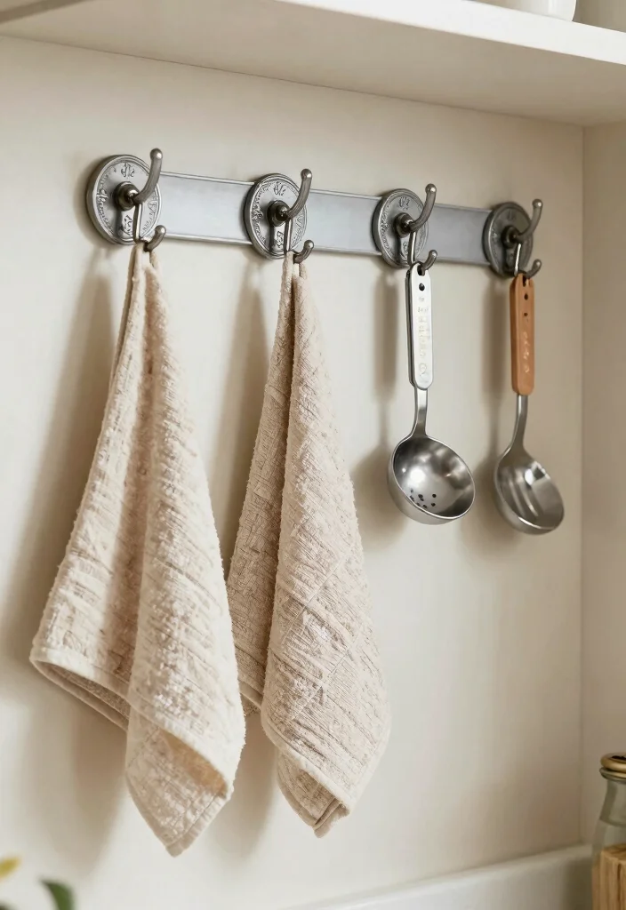 12 Walk In Pantry Organization Ideas for Everyday Use 9. Utilize Hooks for Miscellaneous Items
