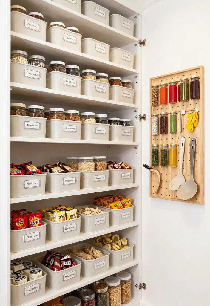 12 Walk In Pantry Organization Ideas for Everyday Use 3. Create a Vertical Space Utilization